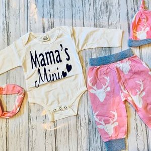 Woodland Themed 6-9 months Infant Layette Set